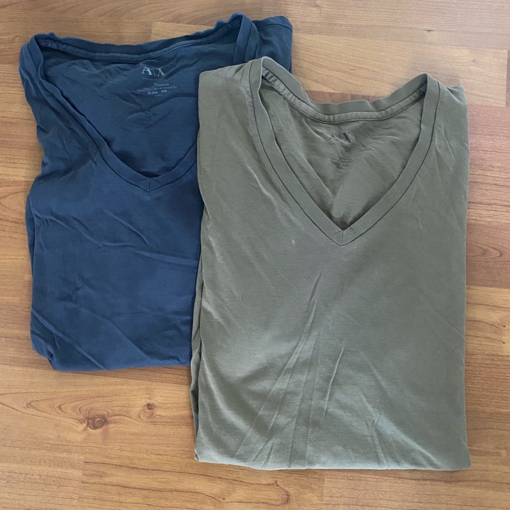 Armani Exchange Bundle V Neck Tees